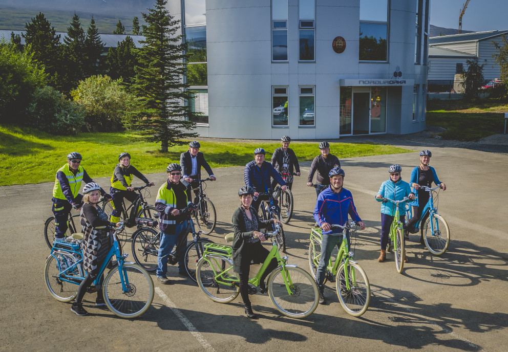 Rafhjól er ódýrt umhverfisvænt samgöngutæki